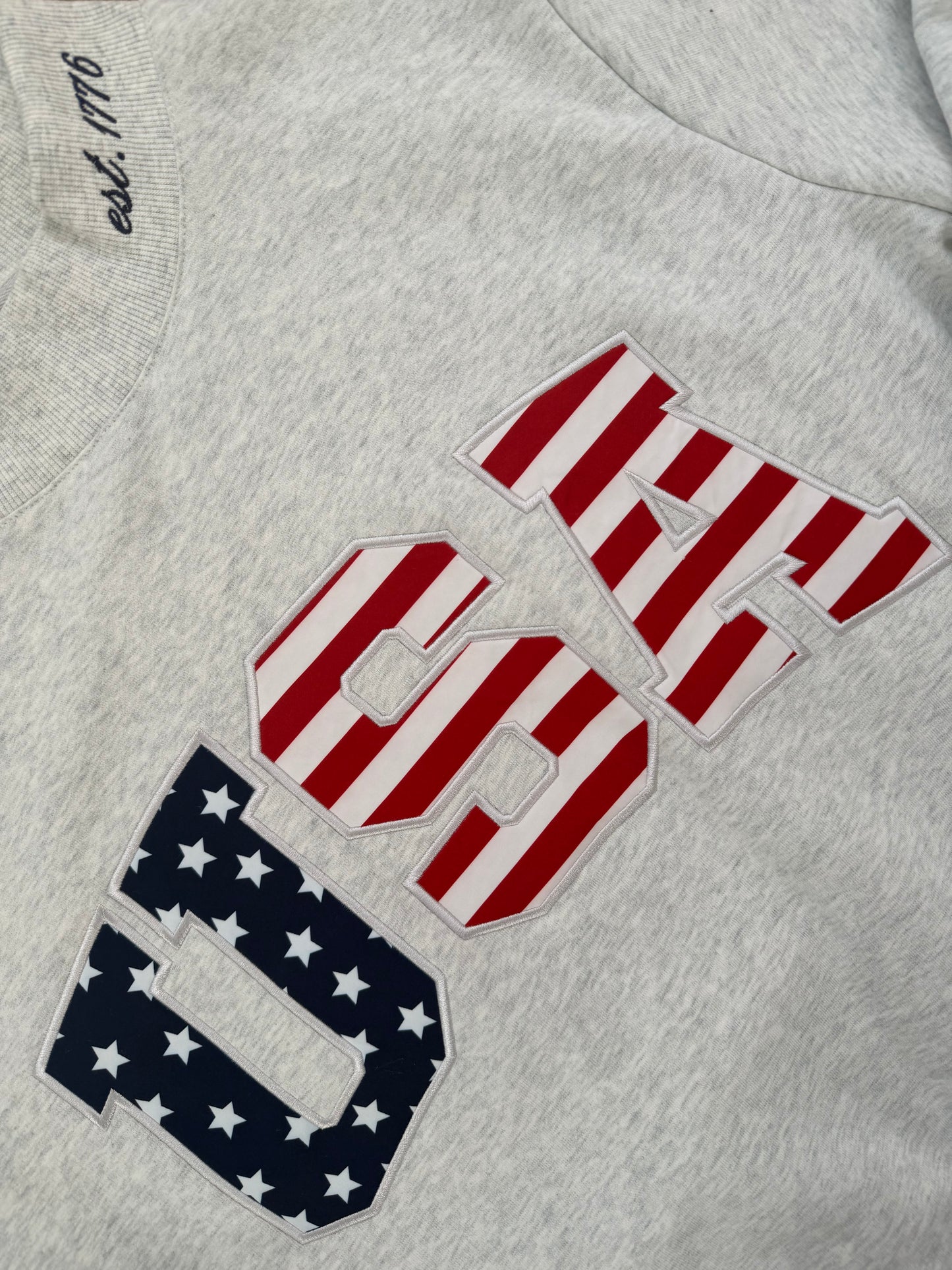 PRE-ORDER (SHIPS AUGUST) USA mockneck