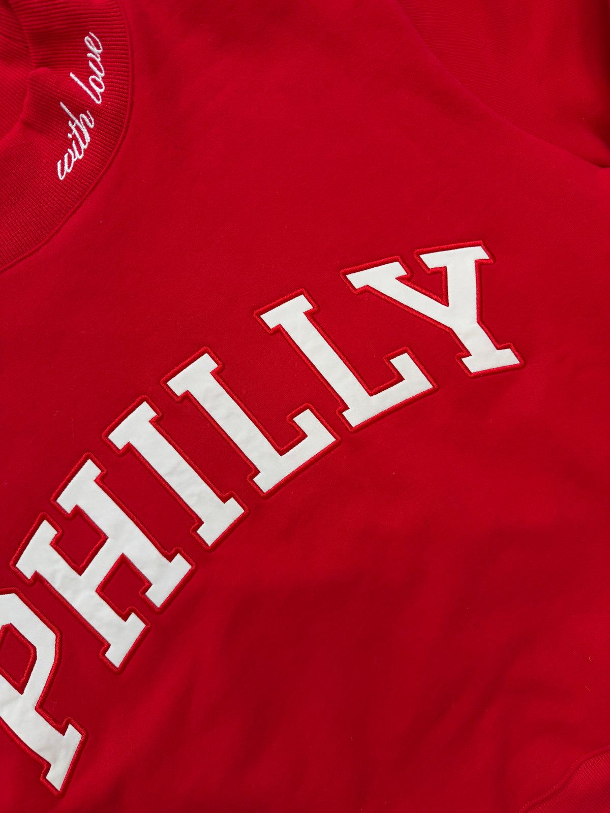 RED PHILLY MOCKNECK