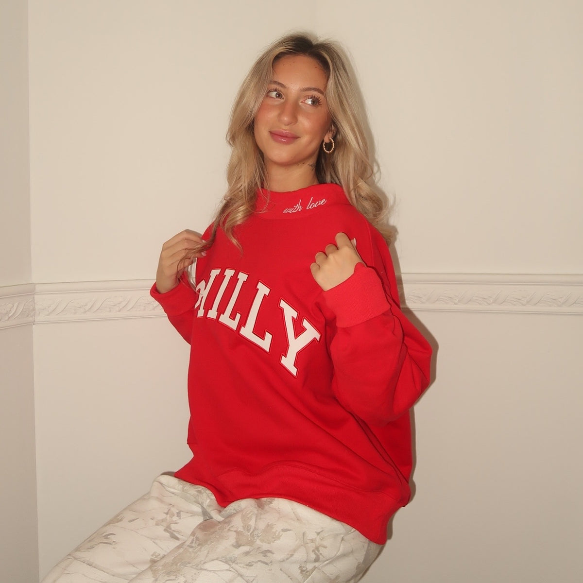 RED PHILLY MOCKNECK