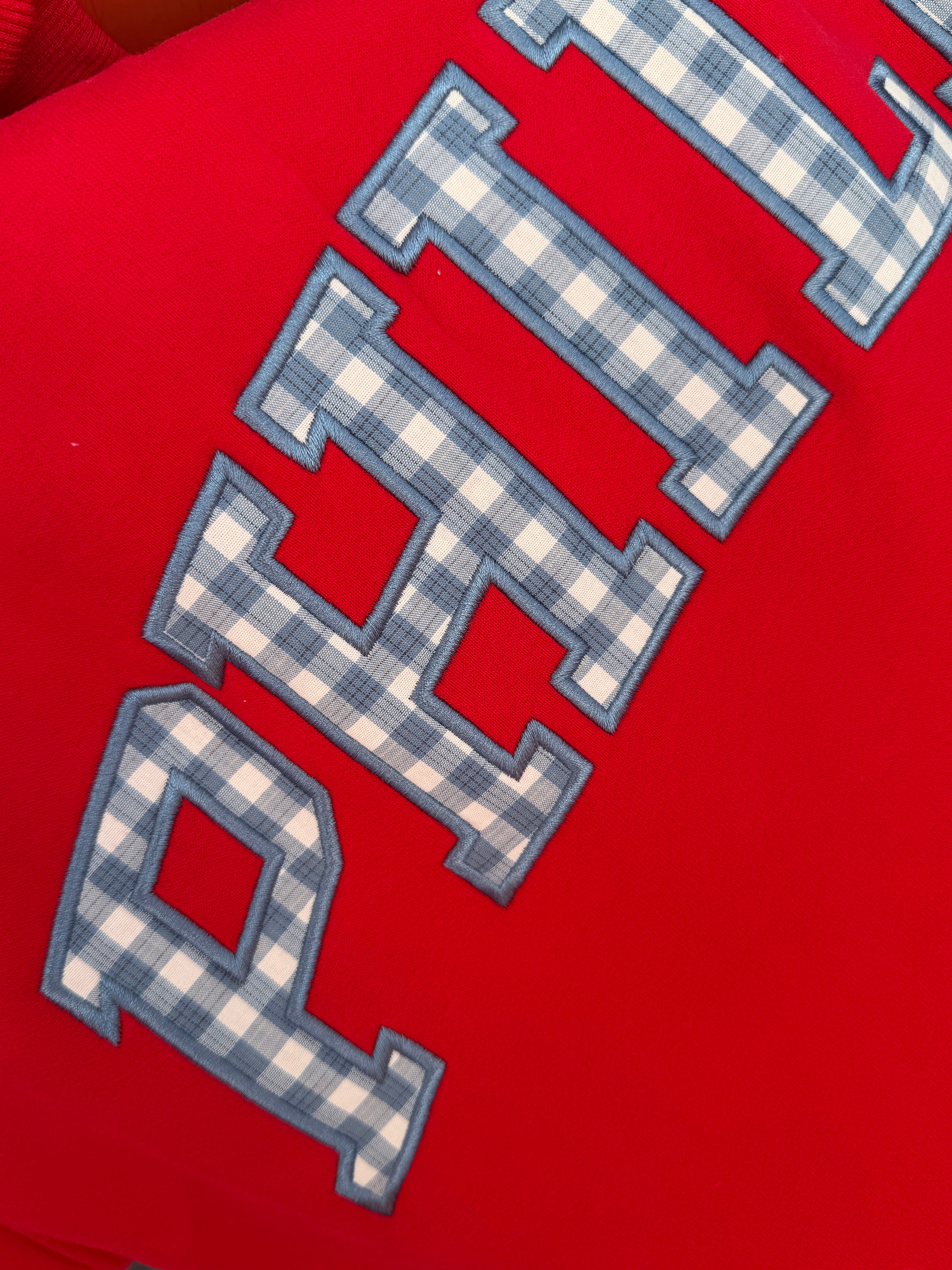 GINGHAM 1883 PHILLY MOCKNECK