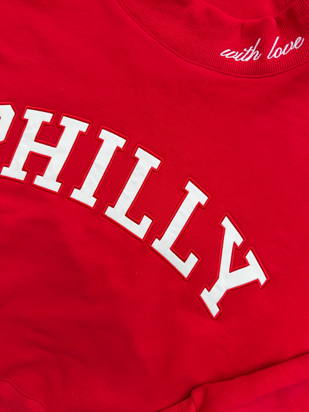 RED PHILLY MOCKNECK