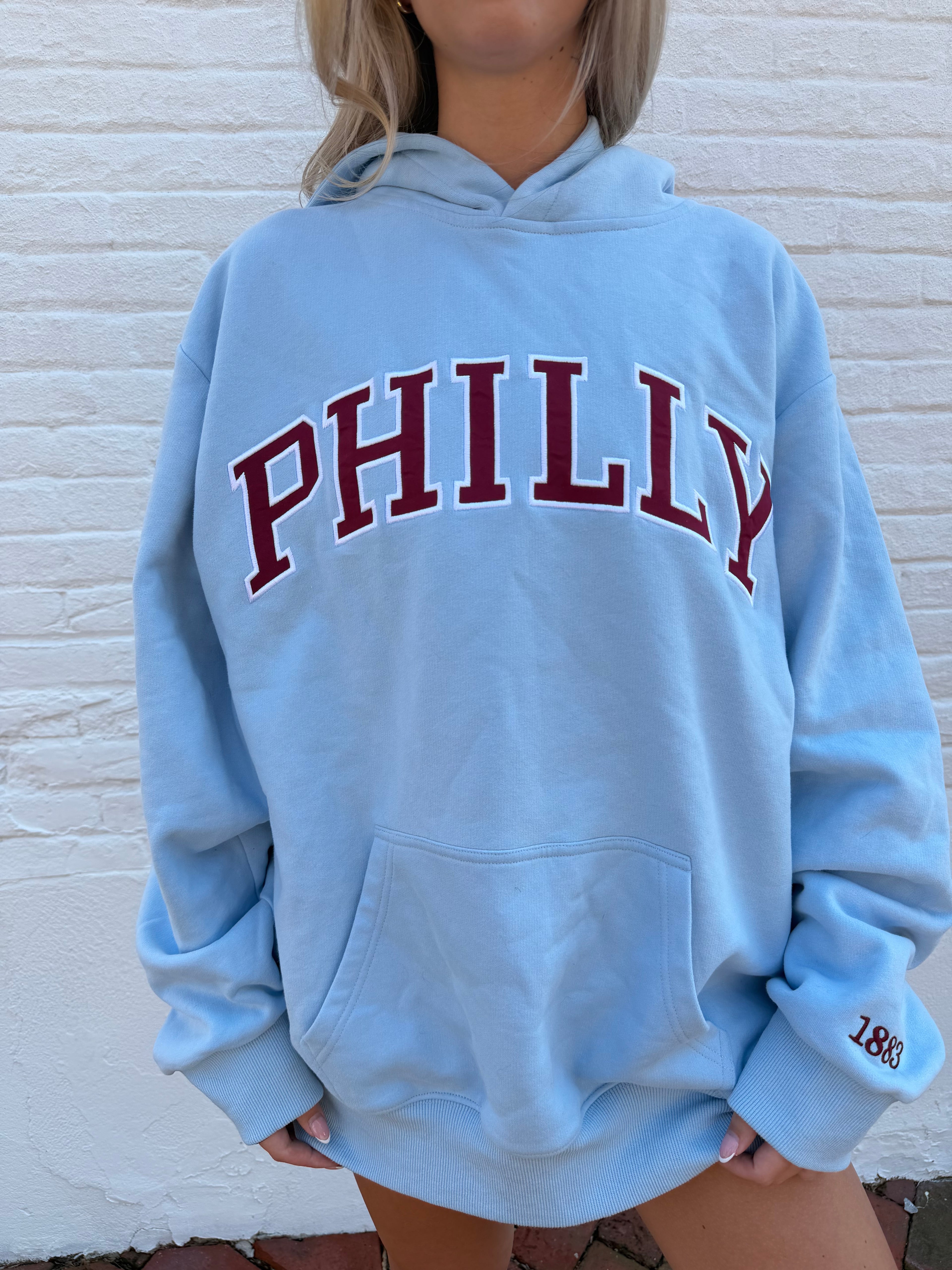 BLUE 1883 PHILLY HOODIE