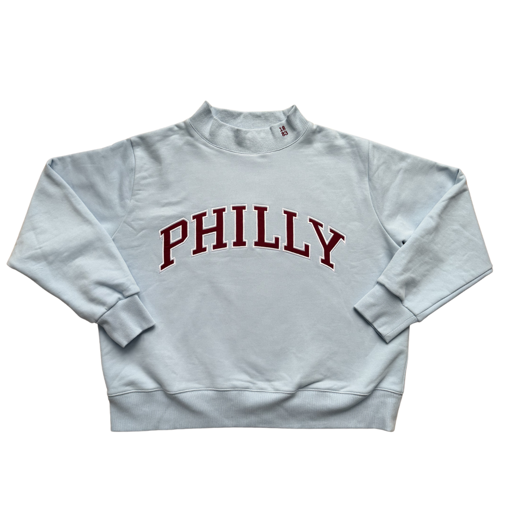 BLUE 1883 PHILLY MOCKNECK