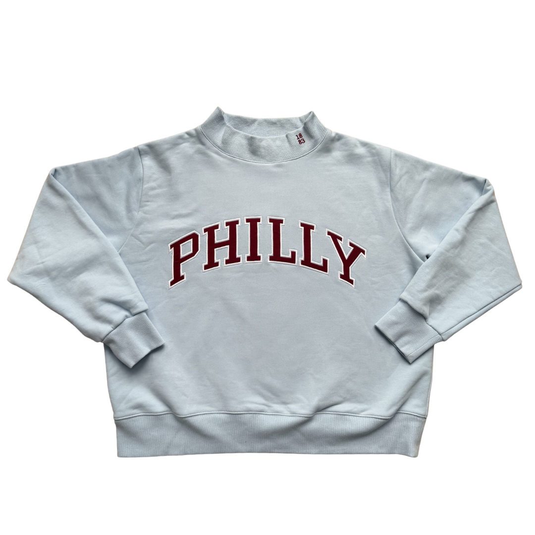 BLUE 1883 PHILLY MOCKNECK