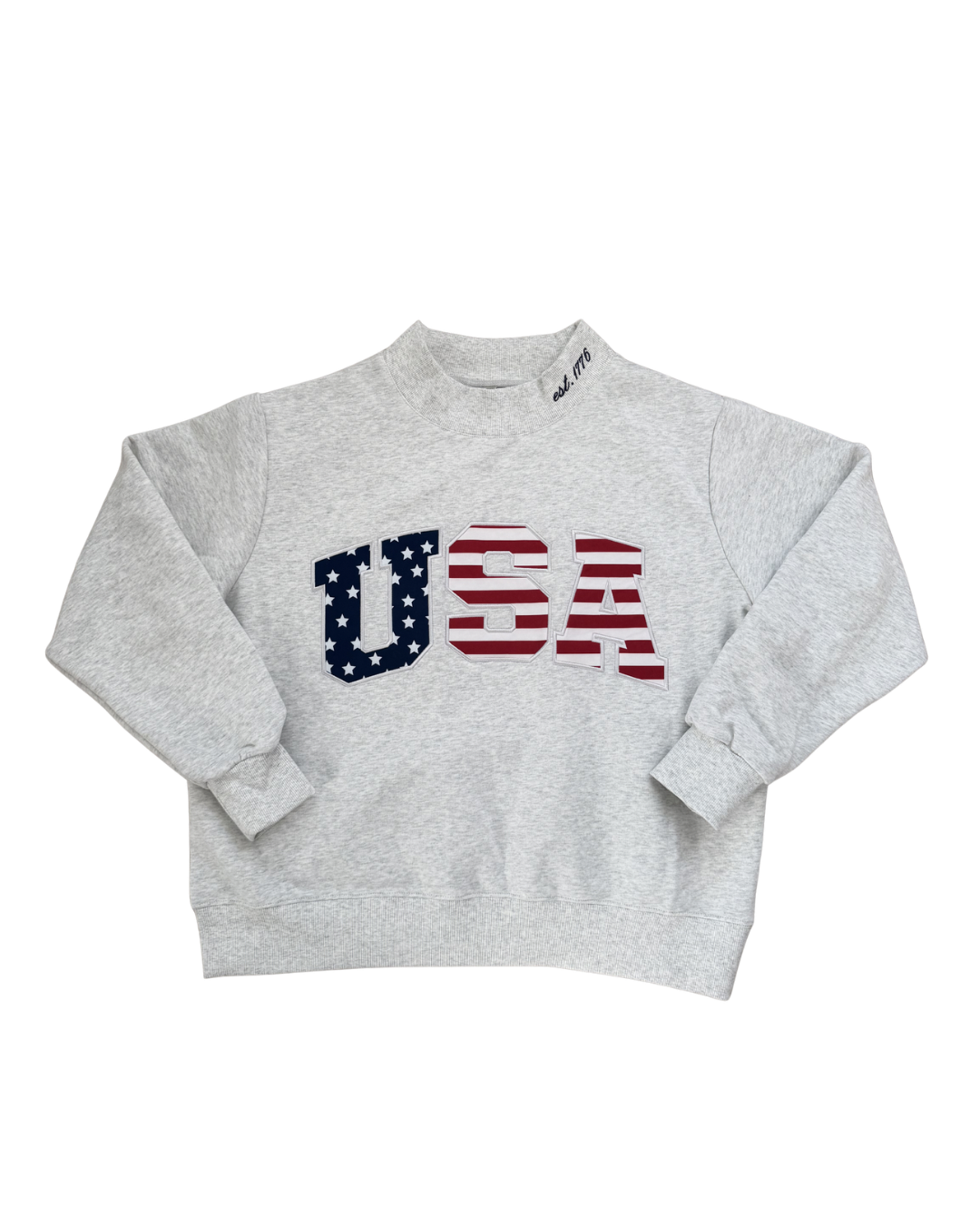 PRE-ORDER (SHIPS AUGUST) USA mockneck
